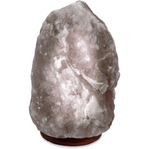 Zennery Himalayan Salt GREY Color Natural Shaped Lamp - 2-3 kg ( 4-6 lbs),  813970023852  192540530871
